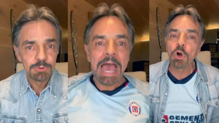 Eugenio Derbez "trollea" a quienes lo criticaron por su polémico video y manda apoyo al Cruz Azul
