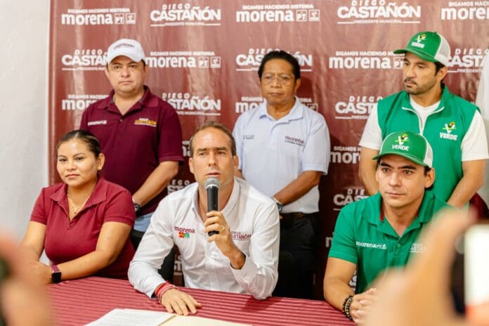 Diego Castañón invita a su gran cierre de campaña en la Unidad Deportiva de Tulum