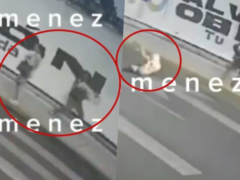 VIDEO: Hombre golpea a mujer en la CDMX y la avienta a los carros