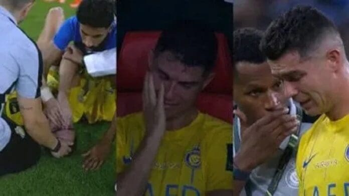 Cristiano Ronaldo rompe en llanto al perder una final con el Al-Nassr