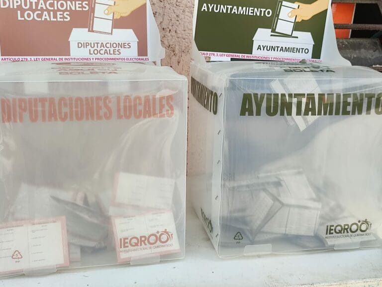 Localizan las 100 boletas electorales que habían desaparecido en Playa del Carmen; ya no podrán ser usadas este día.