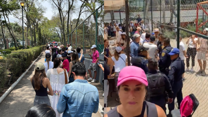 VIDEO: Falsa alarma de bomba en Cuajimalpa demora votación en casilla