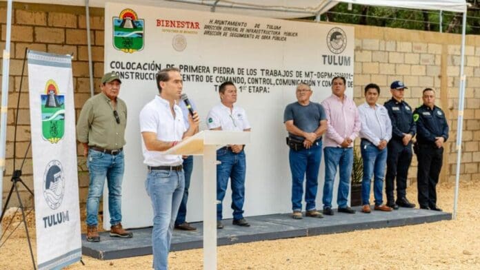 Diego Castañón pone en marcha la primera etapa del nuevo Centro de Comando, Control, Comunicación y Cómputo de Tulum