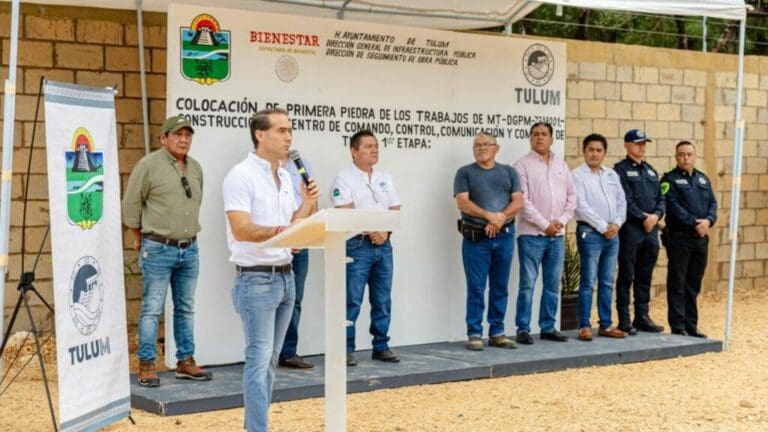 Diego Castañón pone en marcha la primera etapa del nuevo Centro de Comando, Control, Comunicación y Cómputo de Tulum