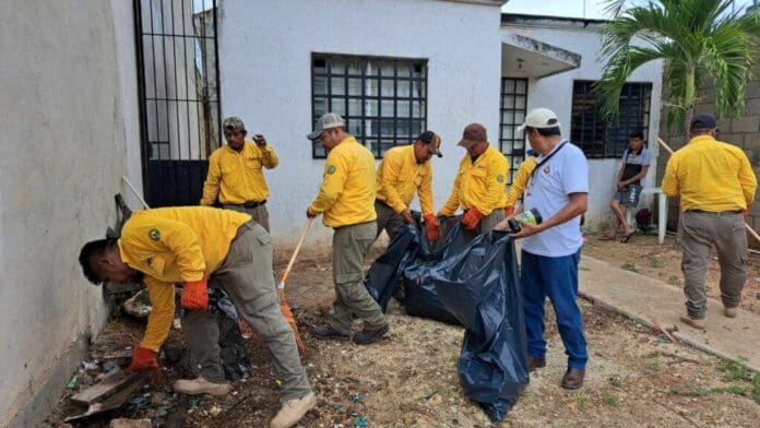 Brigadistas forestales se suman al apoyo ante las inundaciones en Chetumal