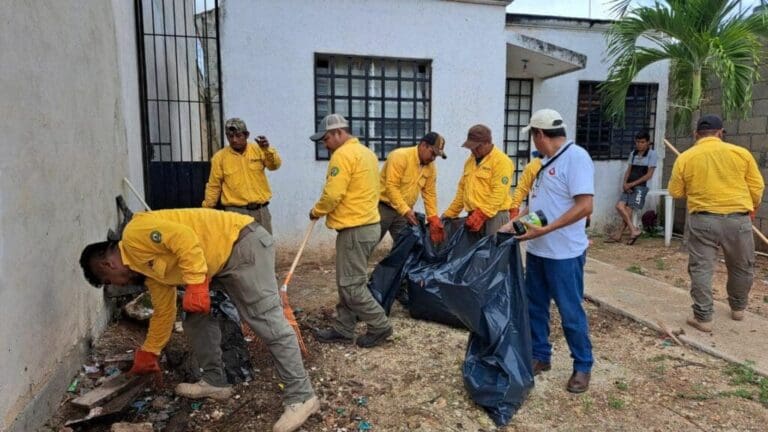 Brigadistas forestales se suman al apoyo ante las inundaciones en Chetumal