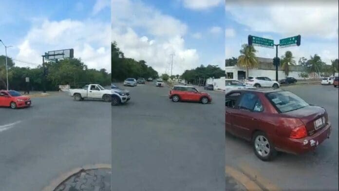 Nuevo apagón afecta semáforos y genera caos vial en Playa del Carmen