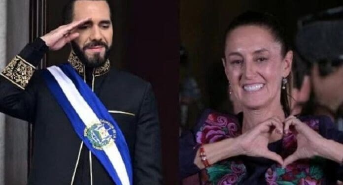 Presidente Nayib Bukele felicita a Claudia Sheinbaum por su victoria en elecciones presidenciales de México