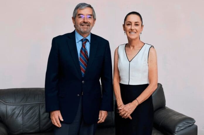 Juan Ramón de la Fuente y Sheinbaum