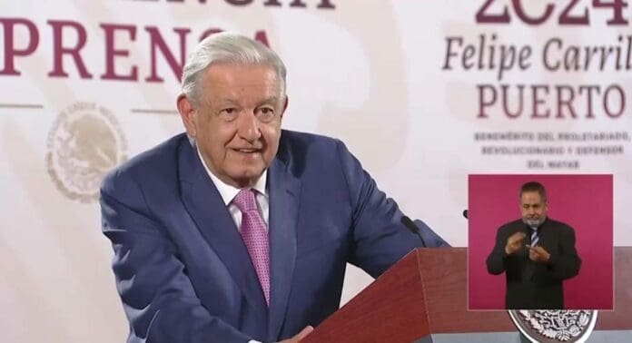 AMLO habló del recuento de votos que exige la oposición. Dijo estar a favor del mismo pues considera que no hay nada que temer.