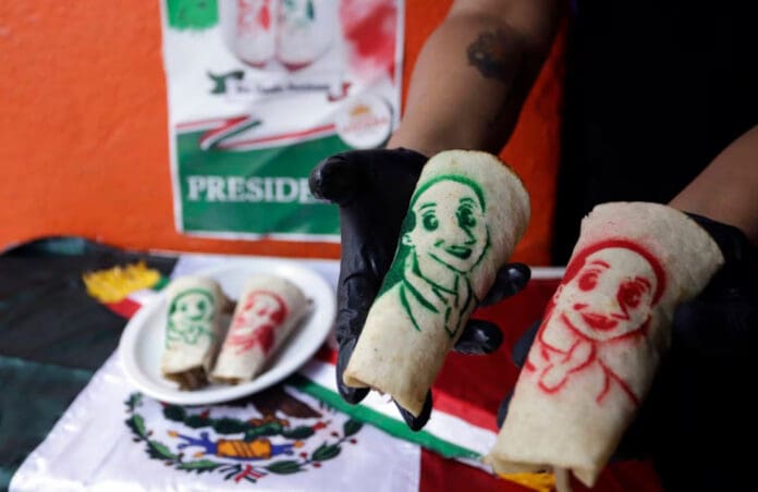 Crean el “taco Sheinbaum” en Puebla