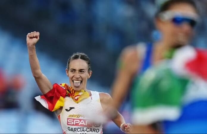 Video: Una atleta española pierde la medalla de bronce por celebrar antes de tiempo