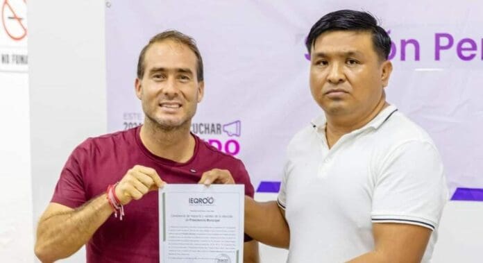 Diego Castañón Trejo ha recibido la constancia del Instituto Electoral de Quintana Roo que lo acredita como el presidente electo de Tulum.