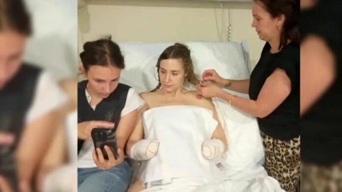 Joven de 25 años es amputada de manos y pies por una bacteria