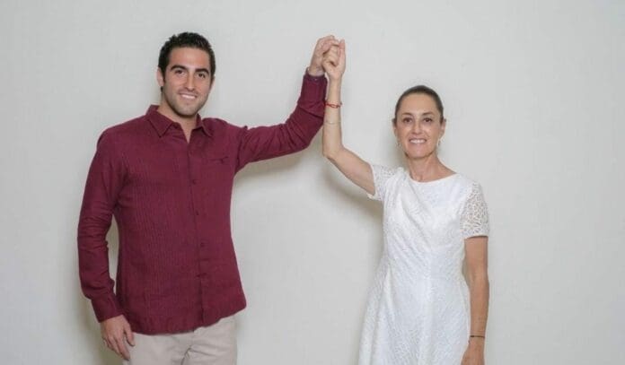 Eugenio Segura acudió a la reunión que sostuvo la virtual presidenta electa Claudia Sheinbaum Pardo con los futuros legisladores federales.