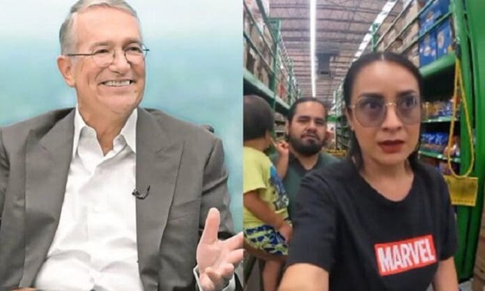 Ricardo Salinas lanza dardo a familia que presumió despensa de mil pesos