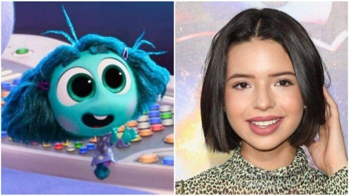 Comparan a Ángela Aguilar, novia de Nodal, con 'Envidia' personaje de Intensamente 2