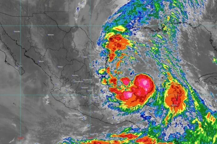 El centro de la Tormenta Tropical Alberto se aproxima a las costas de Tamaulipas y Veracruz
