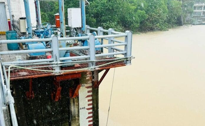 La presa La Boca en Nuevo León se encuentra ya a un 80 por ciento de su capacidad a causa de las fuertes lluvias provocadas por 