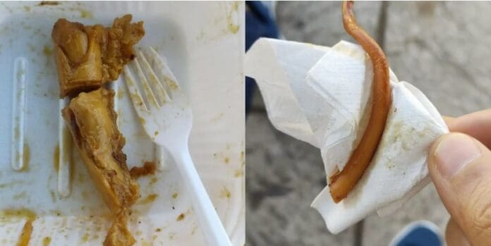 Compra comida china y encuentra partes de una rata en su plato en San Luis Potosí