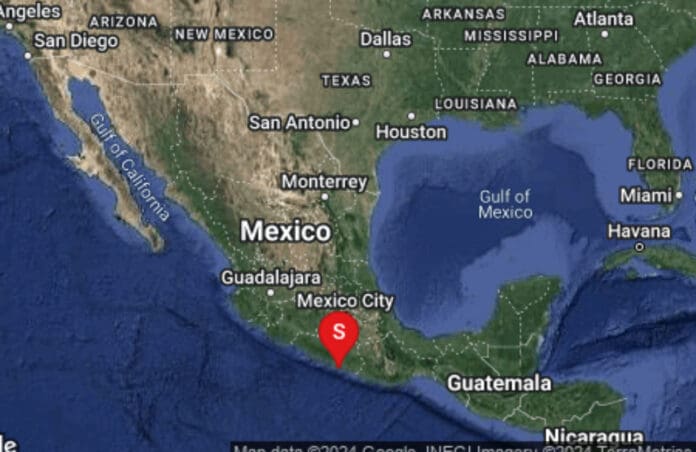 Reportan sismo de magnitud 5.2 con epicentro en Guerrero