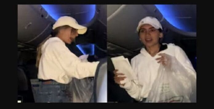 Joven vende donas en pleno vuelo de Panamá a México y causa polémica