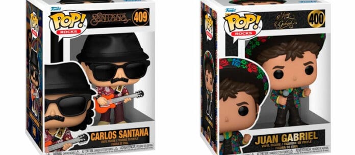 Anuncian Funko Pop de Juan Gabriel y Carlos Santana; éste es su precio