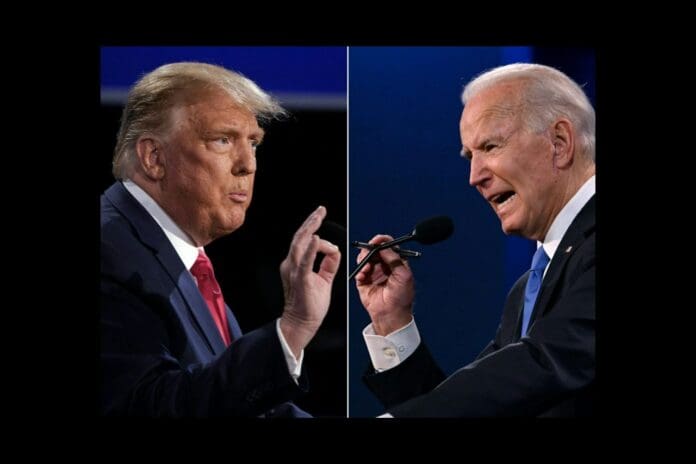 Trump y Biden se enfrentan cara a cara en su primer debate presidencial rumbo a las elecciones 2024