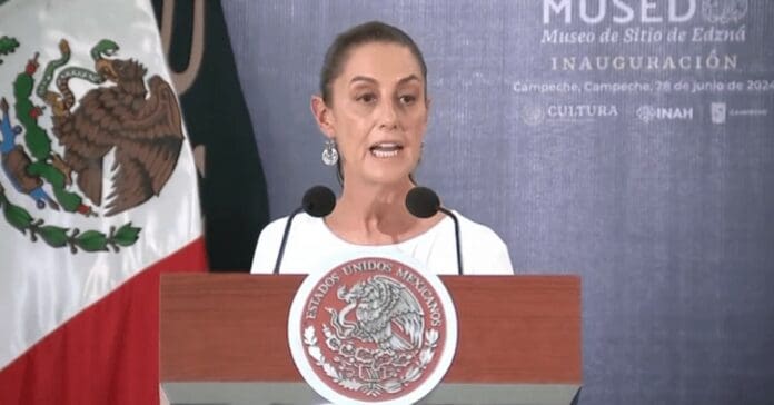 Claudia Sheinbaum se compromete a dar continuidad al Tren Maya, 