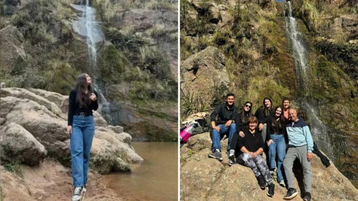 Joven sobrevive a caída de 25 metros de una cascada en Argentina