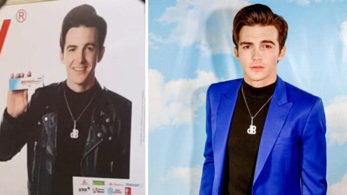 Drake Bell se vuelve viral por promocionar un medicamento en el Metro de CDMX