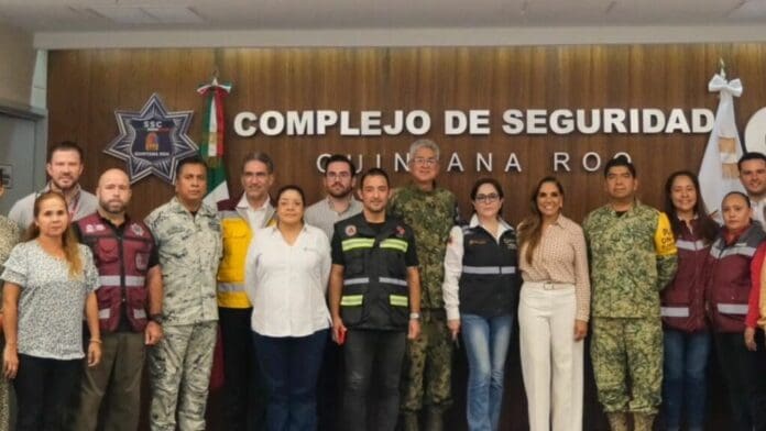 Encabeza Mara Lezama sesión extraordinaria del Consejo Estatal de Protección Civil