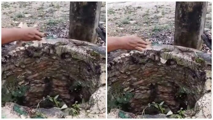 Un pozo expulsa aire con fuerza y sorprende a los habitantes de un poblado en Felipe Carrillo Puerto