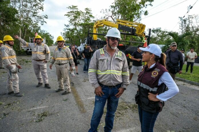 La gobernadora Mara Lezama Espinosa dio una cátedra de cómo se debe actuar antes, durante y después de una emergencia como la generada por el huracán “Beryl”, el cual pasó por Quintana Roo el pasado viernes 5 de julio.