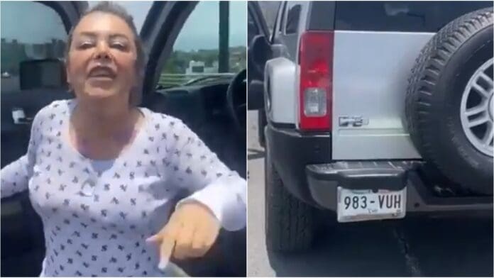 VIDEO: Conductora choca, intenta escapar y se queda sin gasolina en CDMX