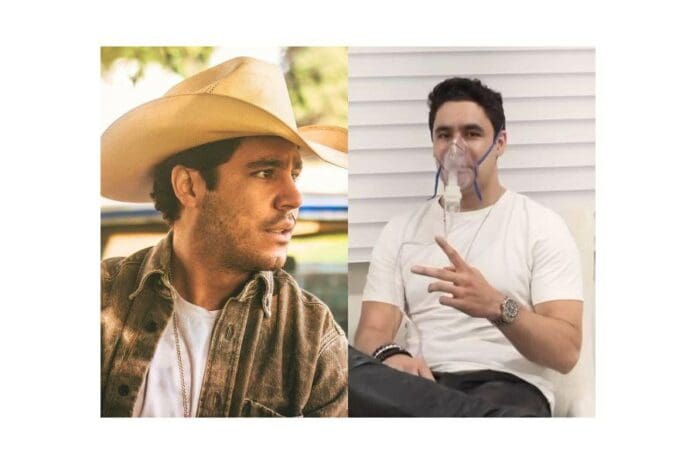 Eduardo Capetillo Jr. preocupa a sus fans al aparecer con un tanque de oxígeno