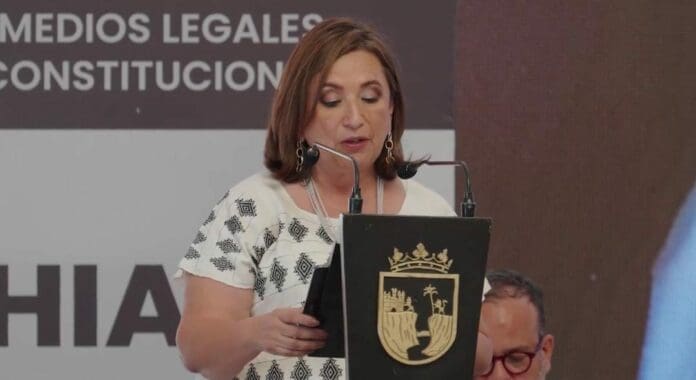 Xóchitl Gálvez Ruiz, exaspirante a la presidencia dijo estar de acuerdo con la reforma al Poder Judicial de la 4T.