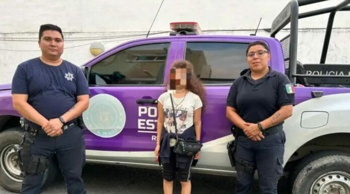 Una niña que deambulaba sola por la comunidad de La Yerba, en Tepic, Nayarit fue rescatadas. Su familia la abandonó.