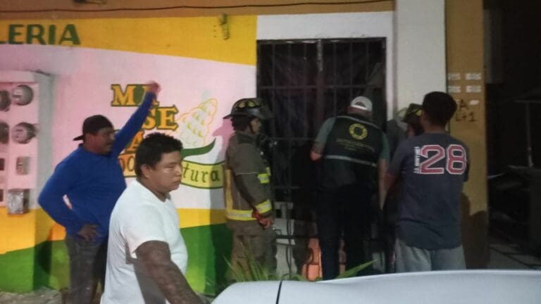 Fuga de gas en tortillería obliga a evacuar a los vecinos en Cancún
