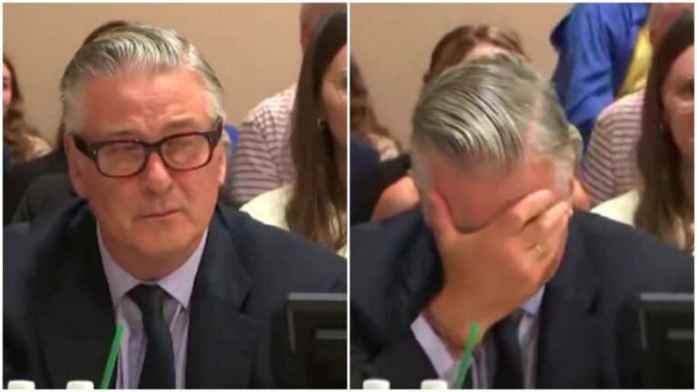Video: Alec Baldwin llora después que una jueza anuló el juicio en su contra por homicidio involuntario