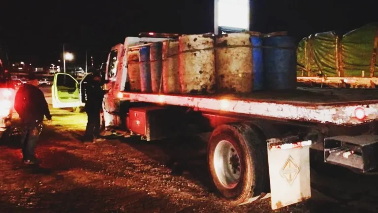 Recuperan más de cinco mil litros de combustible robado y aseguran un vehículo abandono en Cuautepec de Hinojosa, Hidalgo