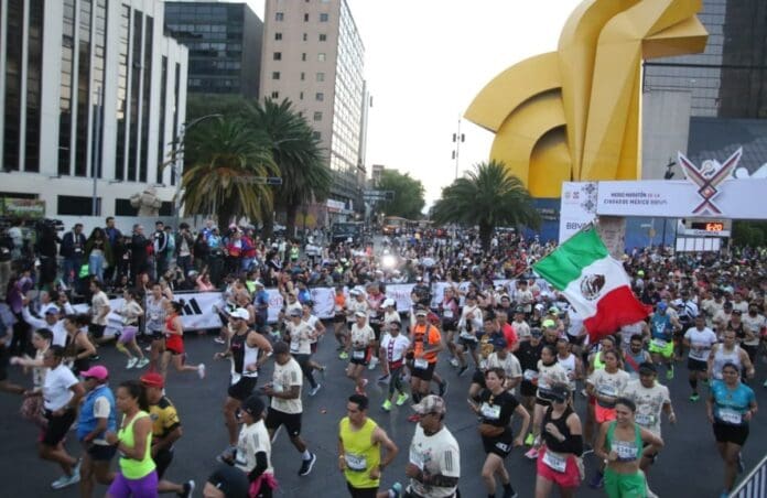 Fallece persona durante el medio maratón de CDMX; no contaba con registro de corredor