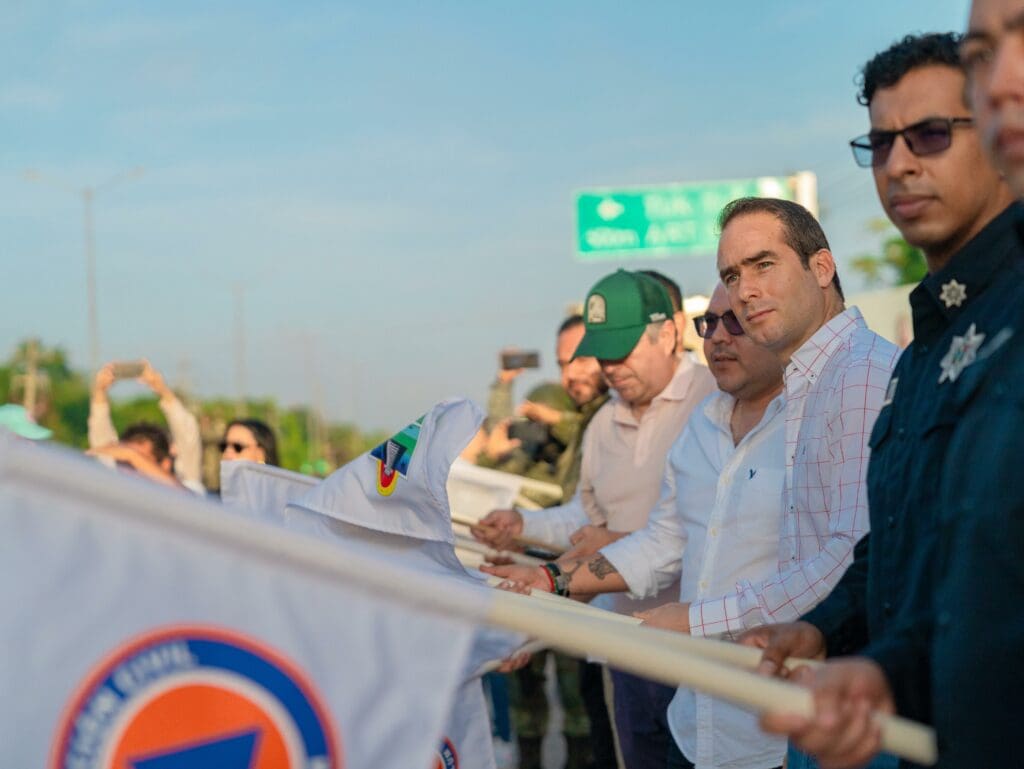 Diego Castañón da banderazo de inicio a Operativo Verano Seguro 2024