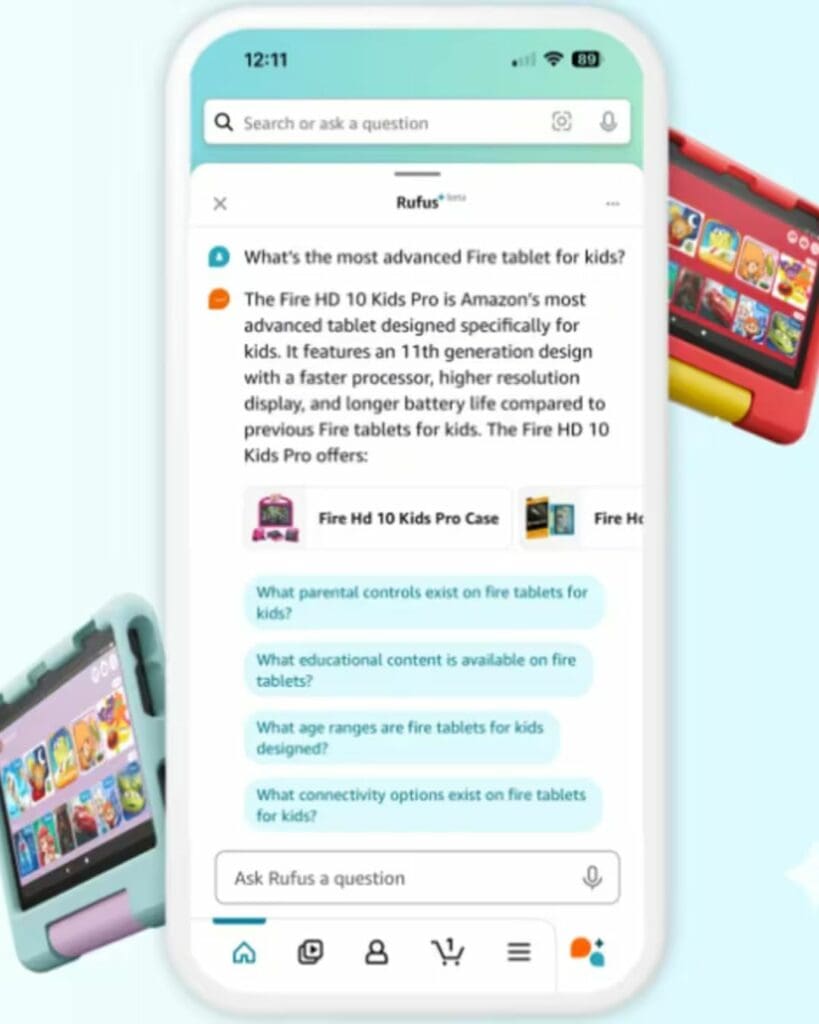 Amazon lanza Rufus, el asistente generado por IA que te ayudará a encontrar las mejores ofertas