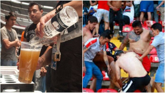 ONG llama a regular la venta de alcohol en estadios tras actos de violencia en la Liga MX