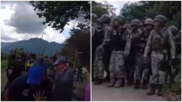 Grupos criminales obligan a pobladores de Chiapas a bloquear caminos y carreteras