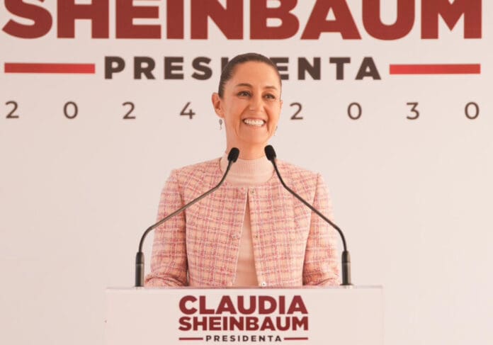 Claudia Sheinbaum dice que AMLO es “el mejor presidente” que ha tenido México