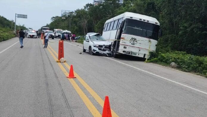 Hombre pierde la vida en accidente carretero en el tramo Felipe Carrillo Puerto-Tulum