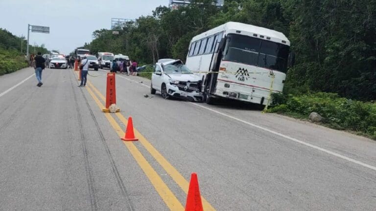 Hombre pierde la vida en accidente carretero en el tramo Felipe Carrillo Puerto-Tulum