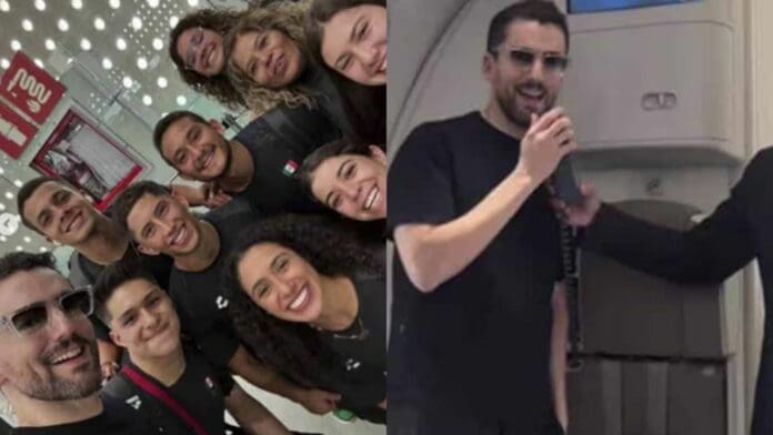 Luis Gerardo Méndez coincide con atletas que van a París y les dedica emotivo mensaje